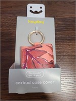 Heyday Faux Leather Earbud Case Cover
