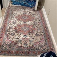Hand Knotted Indo Tabriz Rug 5x8 ft