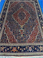 Hand Knotted Persian Tabriz 6.6x9.6 ft #4839
