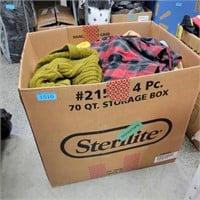 Misc box of clothing