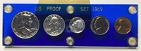 1959 US proof coin set