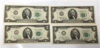 4 series 1976 $2 Notes