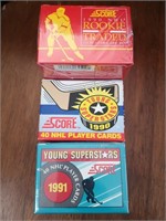 THREE SCORE Young Superstars '90-'91 sets