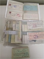 Qty Newfoundland Savings Cancelled Cheques.