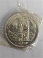 1958 Canada Silver Dollar B.C. Centennial