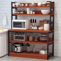 Kitchen Baker’s Rack with Hutch 5 Tier