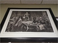 Large Cromwell Poster (Print) in frame