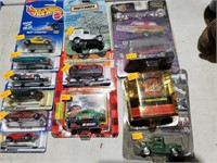 12 toy cars