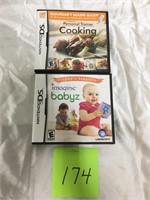 Nintendo DS - Personal Cooking & Imagine Babyz
