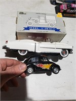 Bank and diecast cars