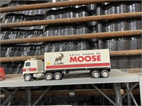 Vintage Moose Lodge Tractor Trailer approx 20"