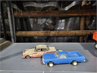 Valiant and elcamino toy cars