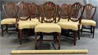 12 Millender Shield Back Dining Chairs