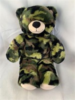17" Build-A-Bear Camouflage Bear Plush