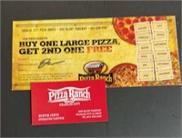 Buy One Large Pizza Get 2nd One FREE - Pizza Ranch