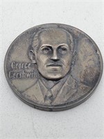 .999 Pure Silver George Gershwin Coin