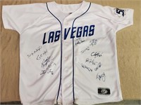 Signed Las Vegas 51's MLB Jersey