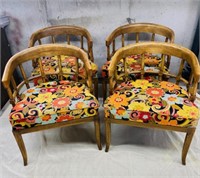 Mid Century Modern Chairs/30”H,25”W,20”D
Fabric