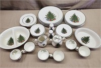42 Piece Set Cuttbertson "Christmas Tree" Dishes