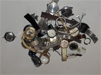 Large Lot Of Various Watches And Parts