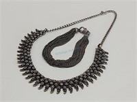 Indian Collar Necklace & 925 Silver Bracelet