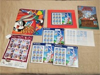 Disney And Bugs Bunny Stamp Collection