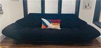 Corduroy Black Modern Couch/Great