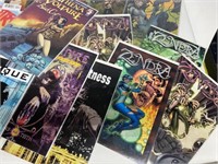 Over 40 Misc. Comics/New Wrapped w/ Cardboard in