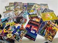 Over 40 New Comics New,Wrapped Cardboard in