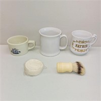 3 Vintage Shaving Mugs / Cups - Old Spice +++