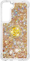 SAMSUNG GALAXY S22 GLITTER GOLDEN CASE