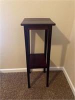 Tall Wood Plant Stand/36”H,12”W,11.5D