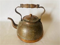 Antique Copper Tea Kettle/7x9