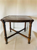 Vintage Side Table/17”H, 20”W,20”D