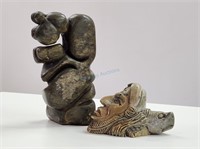 Lori Laforme Sculpture +Abstract Soapstone Carving