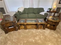 3 Glass-top Tables