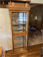 Dollhouse Lighted Curio Cabinet