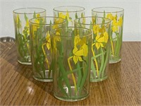 6 Easter Lily Swanky Swigs Glasses