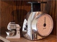 Salter Scale & Mixer Clock