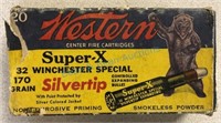 32 Winchester special full vintage box