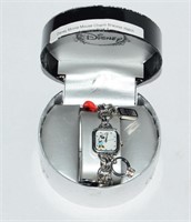 Disney Minnie Mouse Charm Bracelet Watch