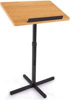 Pyle Portable Floor Lectern Podium Stand Height