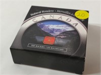 NATURAL WONDERS NORTHERN LIGHTS CANADIAN COIN