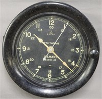 Seth Thomas US Navy Clock