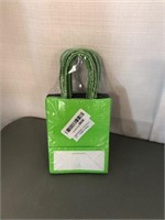 NEW (12) Gift bags 2.4 x 6.3 Inch, Green