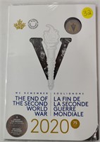 THE END OF WWII 75yr ANNIVERSARY COIN SET