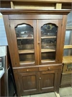 Primitive kitchen cupboard 42 3/4 wide and
