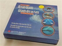 CANADA'S OCEAN GIANTS STERLING SILVER 50 CENT COIN