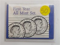 FIRST YEAR ALL MINT COIN SET
