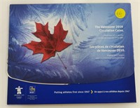THE VANCOUVER 2010 CIRCULATION COIN SET